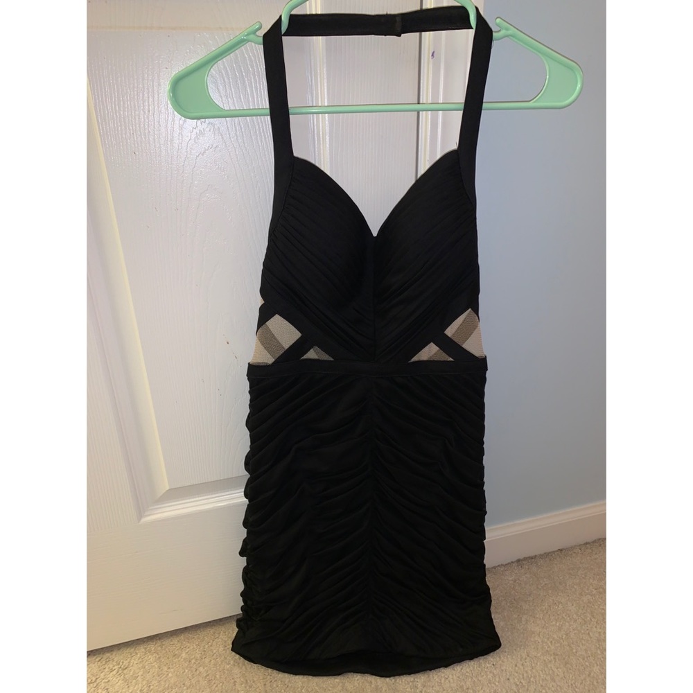 Hailey Logan Black Bodycon Party Dress